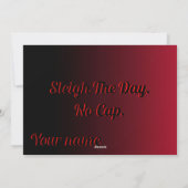 Holiday Card beautiful シーズンカード (裏面)