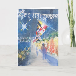 Holiday Card - Blank Inside カード