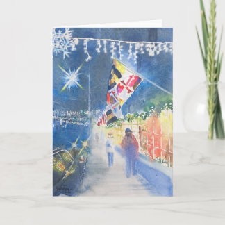 Holiday Card - Blank Inside カード