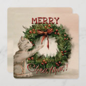 Holiday card illustrated by Monika Marzec ノートカード (正面/裏面)