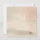 Holiday card illustrated by Monika Marzec ノートカード (裏面)