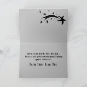 Holiday Card Three Wise Men Epiphany シーズンカード (内部)