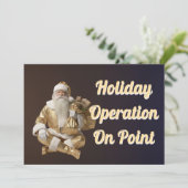 Holiday Card with happy party  シーズンカード (スタンド正面)