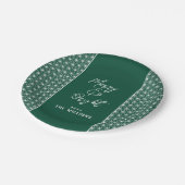 Holiday cards | ASANOHA Japanese Kimono pattern  ペーパープレート (アングル)