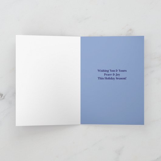 Holiday Cards Featuring Mahjong Toile & Charm カード (内部)