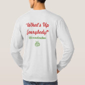 Holiday Case Does Beer:長袖基本Tシャツ Tシャツ (裏面)