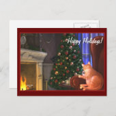 Holiday Catsはがき シーズンポストカード (正面/裏面)