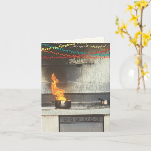 Holiday Chaos Card カード (黄色い花)