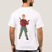 🎄 Holiday Chaos T-Shirt – Funny Christmas Movie- Tシャツ (裏面)