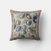 Holiday Cheer Blue クッション (裏面)