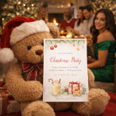 Holiday Cheer Gathering Invitation 招待状