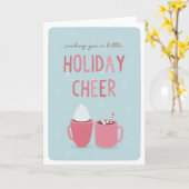Holiday Cheer Greeting Card (blank inside) カード (黄色い花)