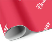 Holiday Cheer Patterned Christmas Festive Gift ラッピングペーパー (ロールコーナー)