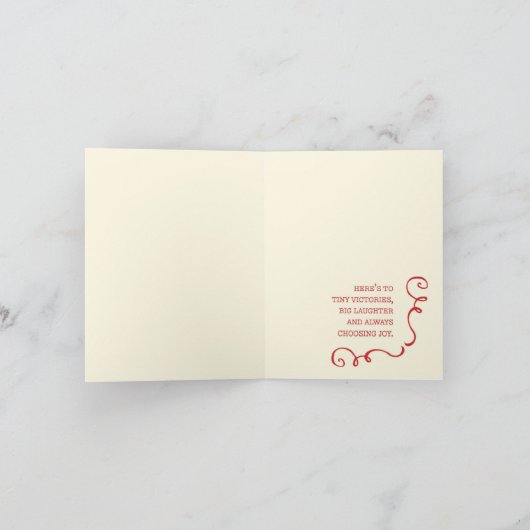 Holiday Cheers Card カード (内部)