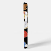 Holiday Christmas Cookies Black Case-Mate iPhoneケース (裏面 / 左)