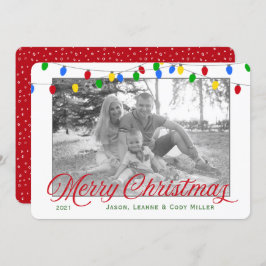 Holiday Christmas Lightsの写真 シーズンカード