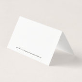 Holiday Christmas Tree in Dory Rowboat Folded Card (裏面)