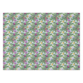 Holiday Christmas Tree Ornaments テーブルクロス (正面(横))