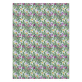 Holiday Christmas Tree Ornaments テーブルクロス (正面)