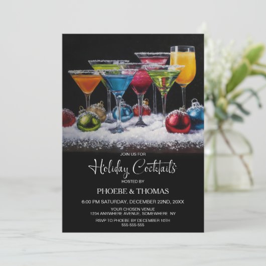 Holiday Cocktail Party 招待状 (スタンド正面)