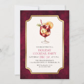 Holiday Cocktail Party 招待状 (正面)