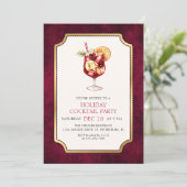 Holiday Cocktail Party 招待状 (スタンド正面)