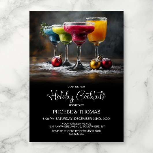 Holiday Cocktail Party 招待状