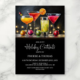 Holiday Cocktail Party 招待状