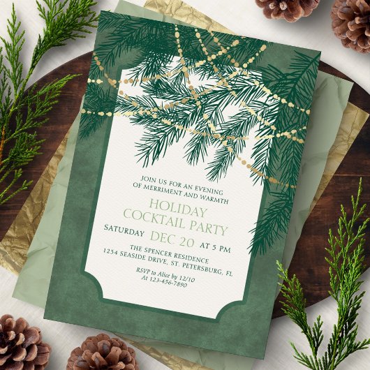 Holiday Cocktail Party 招待状