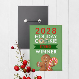 Holiday Cookie Contest Winner Award Prizeボタン 缶バッジ