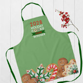 Holiday Cookie Contest Winner Award Prize Eプロン エプロン