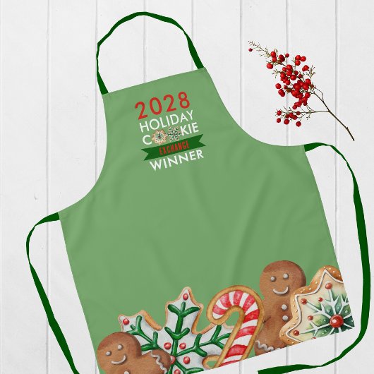 Holiday Cookie Contest Winner Award Prize Eプロン エプロン