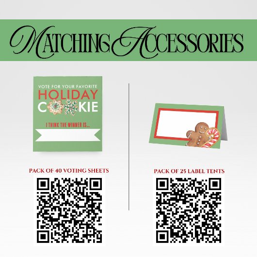 Holiday Cookie Contest Winner Award Prize Magnet マグネット