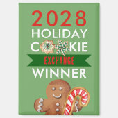 Holiday Cookie Contest Winner Award Prize Magnet マグネット (正面)