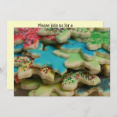 Holiday Cookie Exchange Invitation 招待状 (正面/裏面)