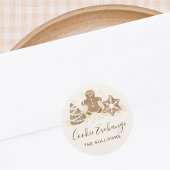 Holiday Cookie Exchange Party ラウンドシール