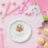 Holiday Cookies Birthday Custom ペーパープレート (パーティー)