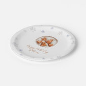 Holiday Cookies Birthday Custom ペーパープレート (アングル)