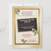 Holiday Crimes Unit – Reindeer Repeat Offender 招待状 (裏面)