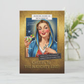 Holiday Crimes Unit – Virgin Mary, Naughty or Nice 招待状 (スタンド正面)