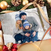 Holiday Cute Snowflake お洒落 1カラフル写真 シーズンカード