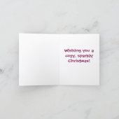 Holiday Cuties Card by Alicia McDaniel Fine Art サンキューカード (内部)