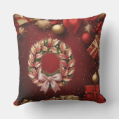 Holiday decorative pillow クッション (裏面)
