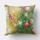 Holiday decorative pillow クッション (裏面)