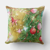 Holiday decorative pillow クッション (正面)