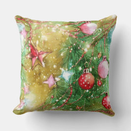 Holiday decorative pillow クッション