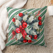 Holiday decorative pillow クッション (ブランケット)