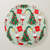Holiday Decorative Pillow ラウンドクッション (正面)