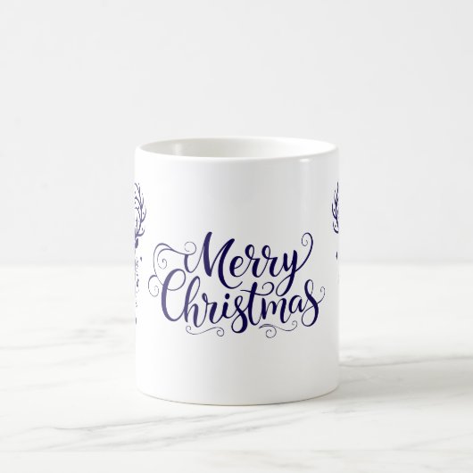 Holiday Deer コーヒーマグカップ (中央)