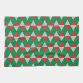 Holiday Diamonds キッチンタオル